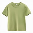 thumbnail image 4 of NOLDARES Boys Graphic T-Shirt, Cotton Short Sleeve Crewneck Tee for Active Play, Soft Daily Wear Youth(Light Green,3-4 Years), 4 of 8