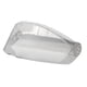 thumbnail image 1 of Visera para casco de motocicleta, resistente al viento y al viento, modelo 966 Blanco, 1 of 9