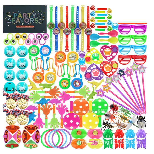 Surtido de Juguetes para Niños, 120 Piezas de Juguetes para Favores de Fiesta de Cumpleaños, Relleno de Piñata, Favores de Fiesta, Premios de Carnaval, Premios del Tesoro para Niña y Niño