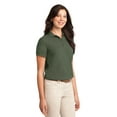 thumbnail image 4 of Port Authority Women's Classic Knit Collar Polo Shirt, 4 of 6