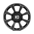 thumbnail image 5 of XD Aluminum Rim XD854 REACTOR 20X9in Gloss Black Milled Finish, XD85429067318, 5 of 5