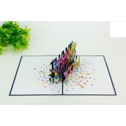 Thank You Pop-Up Card – 3D Handmade Greeting Card (5x7 inches) With Love From Vietnam