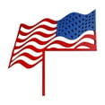 thumbnail image 2 of 4th of July Decorations for Home, Wooden Door Corner Decoration Holiday Decoration Pendant Wooden Decoration Party Decoration Elegant Flag Picture Decoration, Memorial Day Decorations, 2 of 4