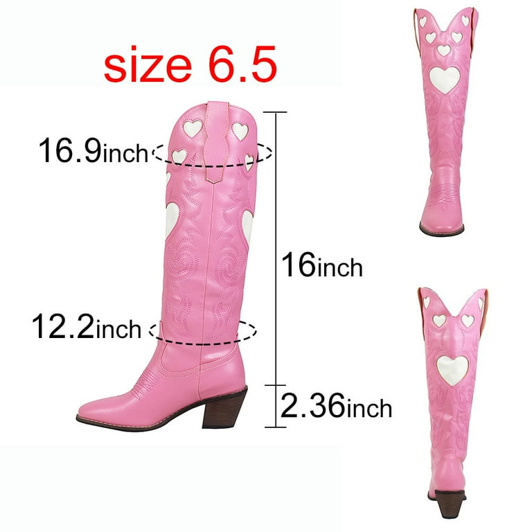 Pink cowgirl top boots walmart