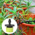thumbnail image 4 of Peggybuy 100pcs Adjustable Water Dropper Irrigation Hose Drip Head (Grass Green), 4 of 9