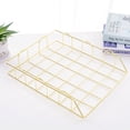 thumbnail image 2 of Gadgetvlot Tier Storage File Rack Document Letter Binders Stationery Sundries Mail Iron Holders Office Business Stackable Metal, 2 of 16