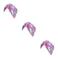 thumbnail image 4 of Minnieouse Estilos bohemios turbantes para mujer diseño elástico diadema preatada gorra plisada Skullcap moda sombreros Swirly Headcover rosered Type1 NO1 Minnieouse CBP206605, 4 of 6