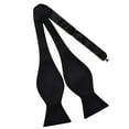 thumbnail image 1 of Pajaritas sólidas para hombre Esmoquin y pajaritas de boda Poliéster Seda Color sólido Calabaza Atada a mano Traje de negocios Pajarita, 1 of 8