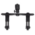 thumbnail image 1 of FSLiving Adjusted Angle Small Multimedia Speakers Installation Parts Mobile Phone Holder Mounting Accessories Bracket Fixed J-Type Track for Music Room Office Home Bar (Track Sold Separately) -1 Pack, 1 of 6