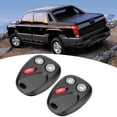 thumbnail image 4 of 2 uds 3 botones llave de control remoto de entrada sin llave para coche Fob LHJ011, 4 of 8