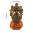 2024 Thanksgiving Harvests Festival Turkey Pumpkin Shape Outdoor Home