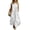 Womens dresses flowy dressy-White, variant on Guieoi Summer Dresses for Women under $10 Plus Size Flowy Solid-Color V-Neck Sleeveless Dress with Pockets Beige XL