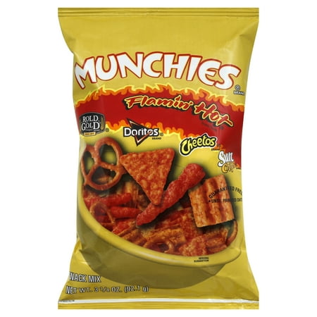 Munchies Flamin Hot Snack Mix 3.25 Ounces