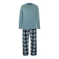 thumbnail image 2 of Pijama Simply Basic para Hombre, Manga Larga Verde Talla EG, 2 Piezas, 2 of 4