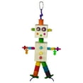 thumbnail image 2 of Super Bird Creations SB1183 Balsa Bot Bird Toy - for Medium Size Bird, Made of Balsa Wood with Colorful Accessories - Parrots, Ringnecks, Medium Conures - Perfect Chew Toy for Parrots - 12 x 6.5, 2 of 7