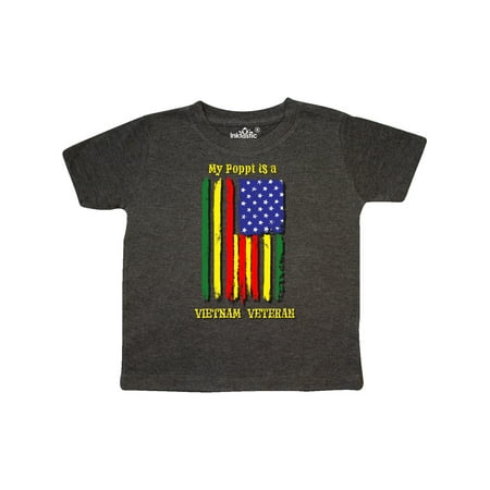 

Inktastic My Poppi is a Vietnam Veteran Gift Toddler Boy or Toddler Girl T-Shirt
