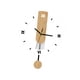thumbnail image 4 of Reloj de pared colgante con números romanos grandes, sin , decoración de pared, adorno acrílico para el hogar, cocina, estudio, cafetería, bar,, 4 of 9