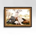 thumbnail image 4 of 32x31 Frame Gold Real Wood Picture Frame Width 1.75 inches | Interior Frame Depth 0.5 inches | Da, 4 of 8