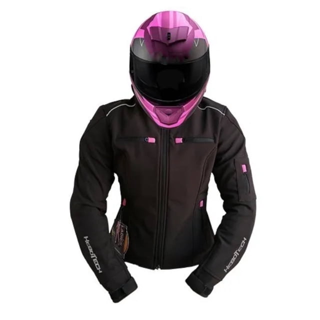 Chamarra Para Moto Hebotech Mujer Protecciones Certificadas Talla M Hebotech MISANO