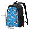 thumbnail image 5 of Daiia Gnomes in USA Pattern USB Charging Backpack for Men and Women, Anti-Theft Backpack,Travel Backpack,School Backpack,College Backpack,Laptop Backpack, 5 of 7