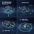 thumbnail image 6 of SEREE Drone with Camera 8K HD FPV 5G Brushless Motor 4.5" Screen Foldable RC Quadcopter Obstacle Avoidance Drone, 6 of 10