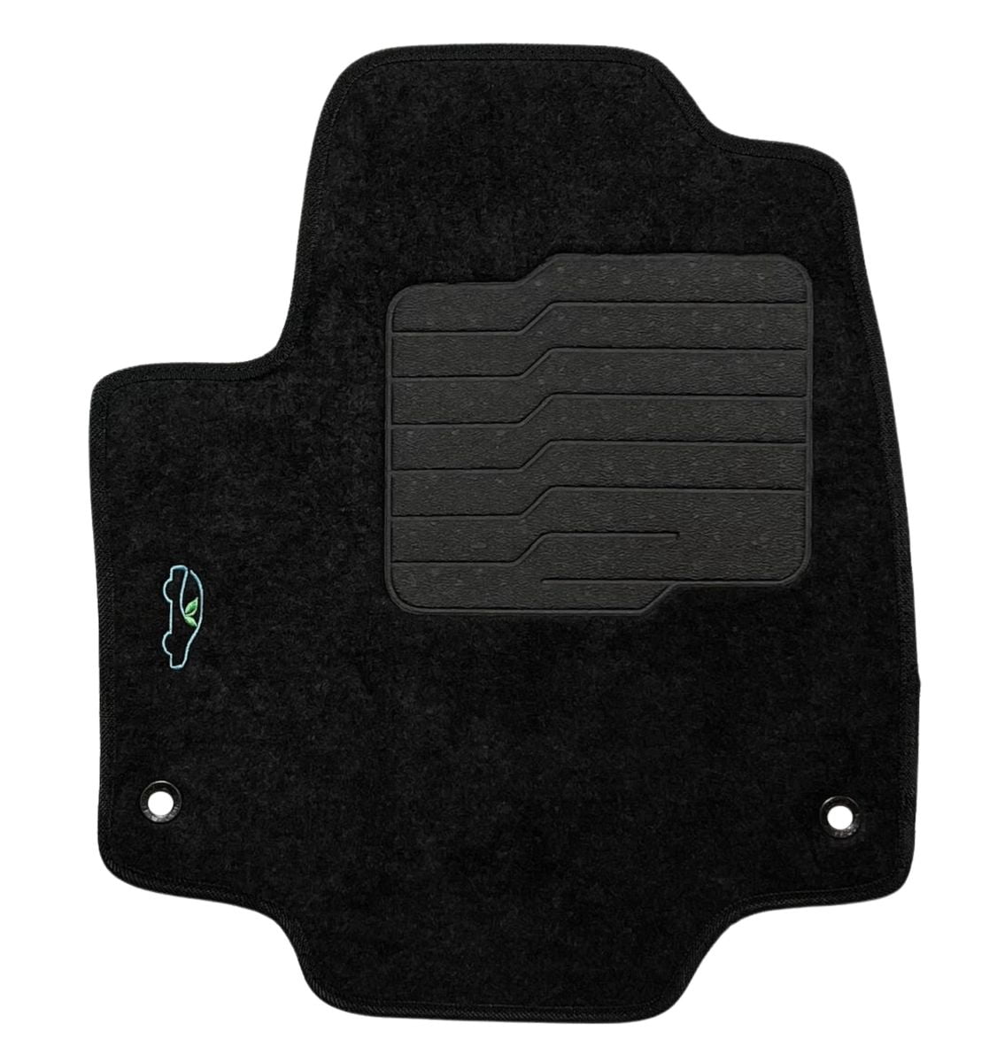 ecoMats Carpet Floor Mats for 2017 to 2026 Chrysler Pacifica, Front and Rear Set, Black (Not for Hybrid)