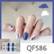 thumbnail image 4 of Pegatinas de Arte de uñas de Gel semicurado, calcomanía de manicura de Color sólido, lámpara UV LED, calcomanías de uñas de Gel, decoración de uñas, 4 of 7
