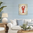 thumbnail image 3 of Stupell Industries Coastal Lobster with Gingham Kitchen Charm Canvas Art, 16 x 20, by Vero Illustrates, 3 of 8