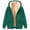 Army Green2, variant on Jalioing Fleece Lined Hooded Sweatshirt for Women Long Sleeve Zipper Up Winter Thermal Jacket Thick Warm Coat