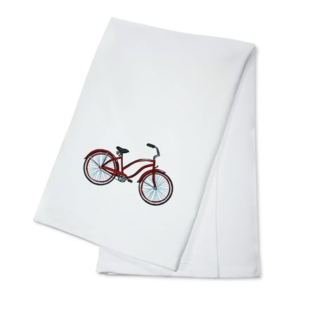 

Beach Cruiser Bike Icon (100% Cotton Tea Towel Decorative Hand Towel Kitchen and Home)