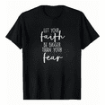 thumbnail image 1 of Faith Theme T-Shirt Men Women Christian Jesus Tees, 1 of 5