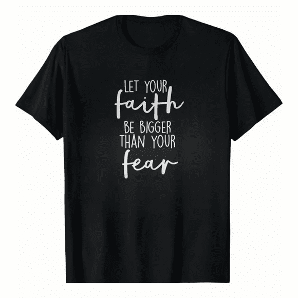 Faith Theme T-Shirt Men Women Christian Jesus Tees