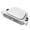 A002- White (Wired Type C), variant on Car Seat Fan Black Battery Operated Portable Cooling Ventilation Fan For Vehicle Interior 1 Pack