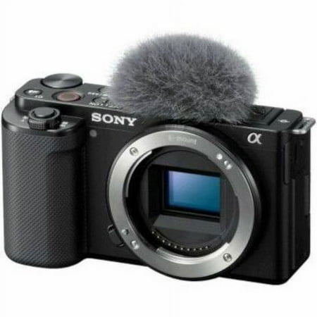 Sony - Alpha ZV-E10 Kit Mirrorless Vlog Camera with 16-50mm Lens - Black
