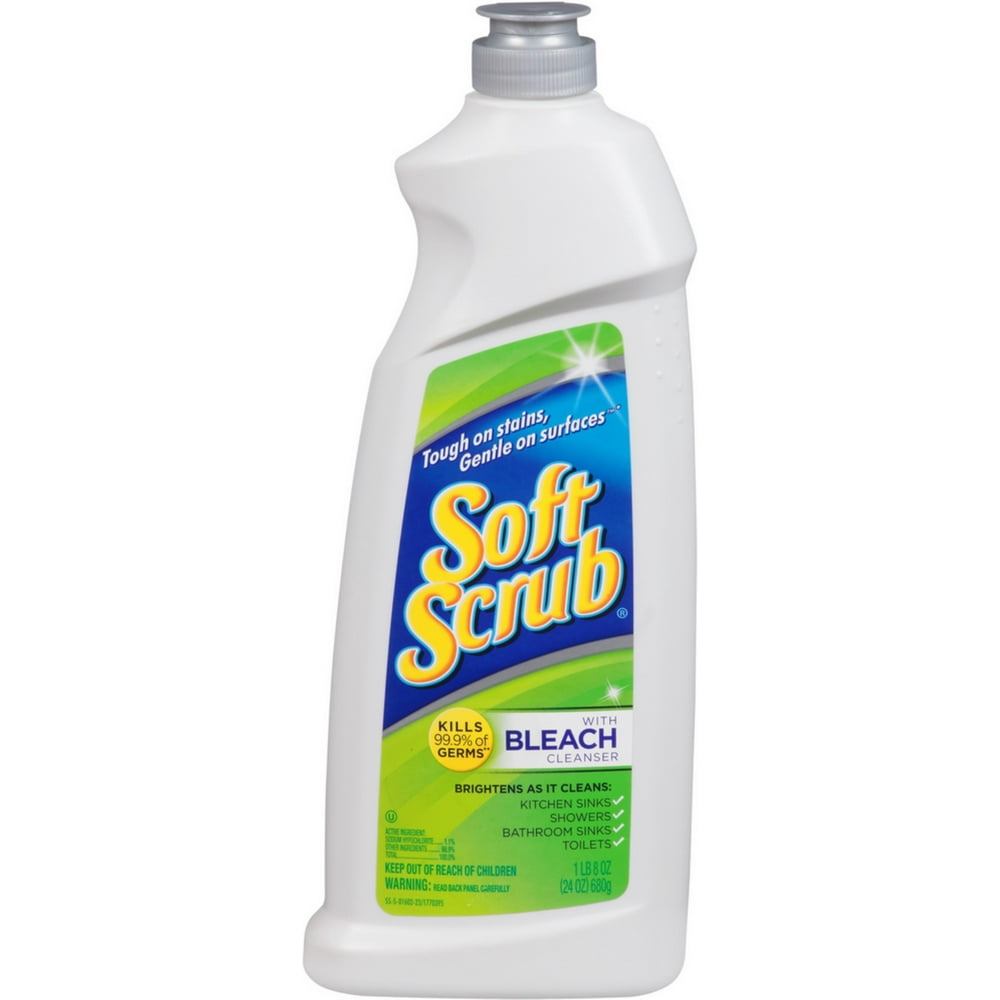 Soft Scrub Cleanser with Bleach 24 oz (Pack of 3)
