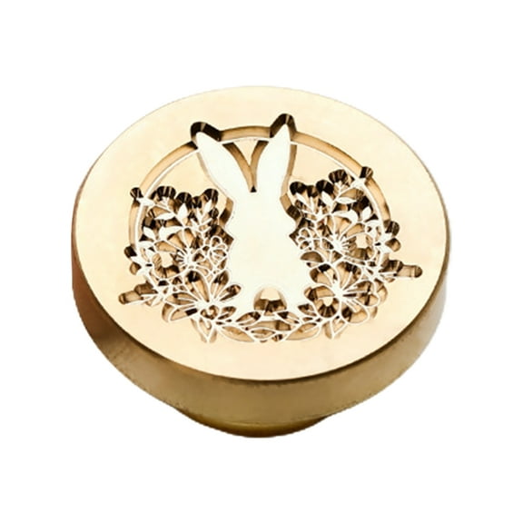 Yammee Lovely Seal Wax Stamp Replacement Cute Cartoon Character for Girls Scrapbooking Wax Seal Stamp Brass Head