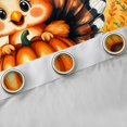 thumbnail image 4 of Manfei Happy Thanksgiving Turkey Black Out Curtains,Fall Flower Sunflower Curtains Pack of 2 (42x63 Each),Autumn Pumpkin Bedroom Curtains For Teens,Microfiber Bedroom Decor, 4 of 6