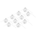 thumbnail image 4 of Ccdes Boule Décorative, Boule Transparente, 10pcs/set Boule Suspendue Décorative Réutilisable Boule de Noël Transparente à Remplir pour la Fête de Vacances, 4 of 8