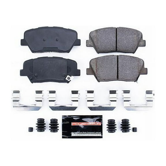Power Stop Front Z23 Evolution Carbon-Fiber Ceramic Brake Pads Z23-1432 Fits 2016 Kia Sorento