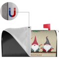 thumbnail image 5 of Christmas Winter Gnomes Mailbox Covers Magnetic Post Box Cover Wraps Standard Size 25.5x21 in Inches for Garden Yard Decor, 5 of 6