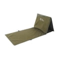 thumbnail image 3 of Silla de suelo de playa, silla plegable, fácil de plegar y transportar, asiento de cojín plegable portátil, tumbona de playa para parque, senderismo, verde, 3 of 8