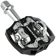 VENZO Shimano SPD Compatible Mountain Bike Sealed Bearing Pedals With Cleats