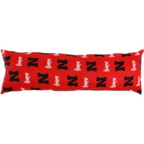 Nebraska Cornhuskers Big Comfy Body Pillow - 20" x 60"