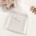thumbnail image 1 of Caja de regalo para uñas, transparente, cuadrada, con tapa, para guardar herramientas de uñas, embalaje especial para uñas, 1 of 2