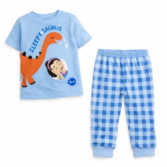 4T - Toddler Boys' 2pc Snug Fit Ms. Rachel Cotton Pajama Set - Blue