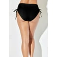 thumbnail image 2 of Swimsuits for All Women's Virtuoso Ruched Side Tie Bikini Bottom, 2 of 5