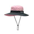 thumbnail image 2 of Summer Kids Sun Hat Wide UV Protection Bucket Cap Outdoor Foldable Fishing Cap, 2 of 3