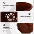 thumbnail image 4 of 6 juegos de macetas colgantes de plástico para suculentas, maceta decorativa para orquídeas., 4 of 7