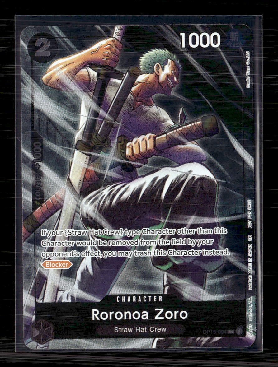 Roronoa Zoro Parallel Rare