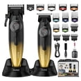 thumbnail image 2 of Kit de cortadoras de pelo profesionales Kemei KM‑1867 + KM‑1868, 2 of 9